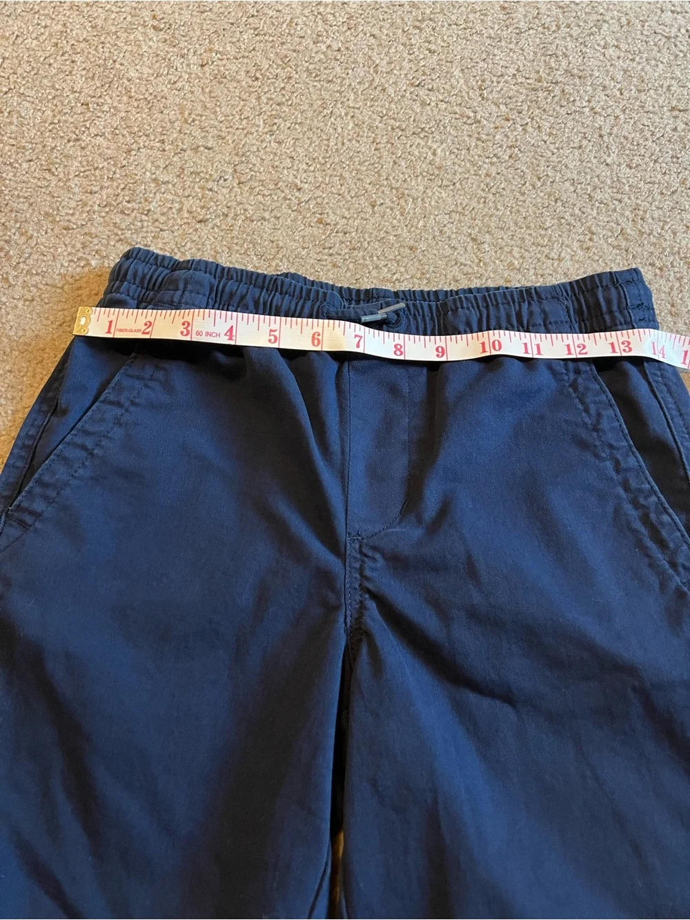 GAP Kids Navy Elastic-Waist Kids Shorts Size 14-16 XL.       (3)